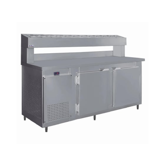 Balcão Refrigerado 190 cm Condimentadora 220v RF-041 Frilux