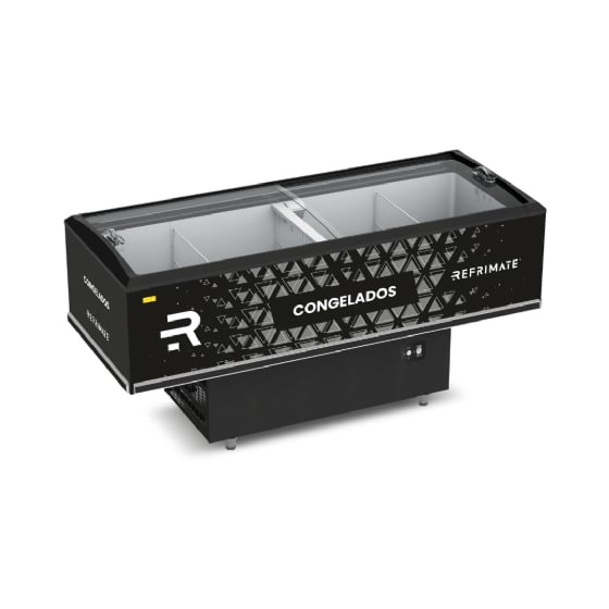Ilha Expositora Congelados Vanguard Top 2m EIV2000 220V Refrimate