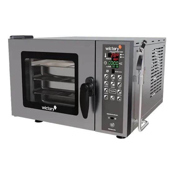 Forno Industrial Wictory Para Carnes Wcaa03 Com Visor (novo)
