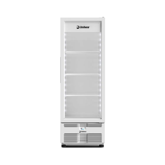 Freezer Vertical Tripla Acao 560L Porta de Vidro EVZ21 Imbera