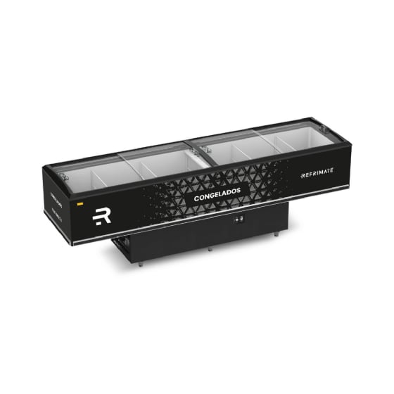 Ilha Expositora Congelados Vanguard Top 3m EIV3000 220V Refrimate