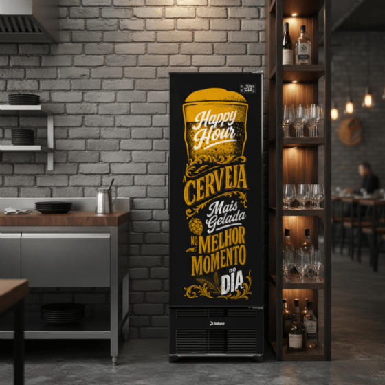 Cervejeira 485L Porta Cega Happy Hour Imbera CCV315