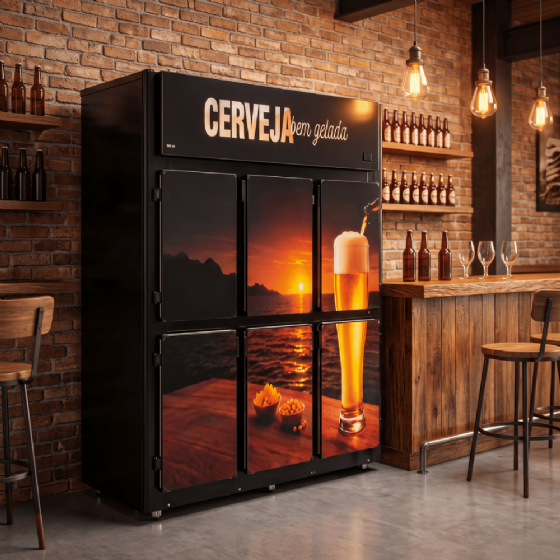 Camara Cervejeira 6 Portas 220V Klima