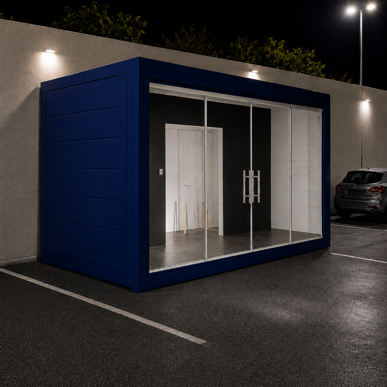 Lavanderia em Container Reefer - 11m²