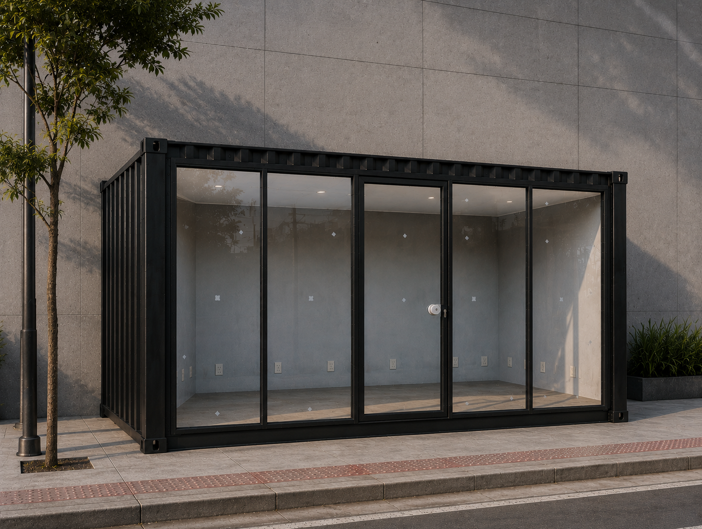 Loja em Container Dry - 15M²