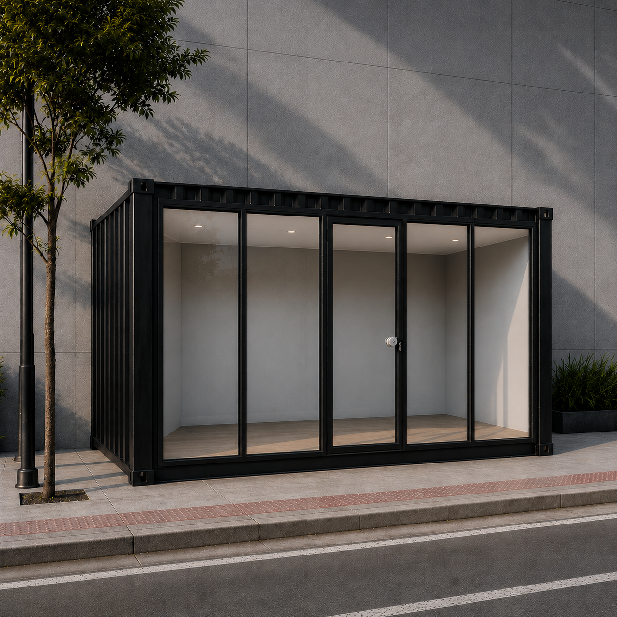 Loja em Container Dry - 15M²
