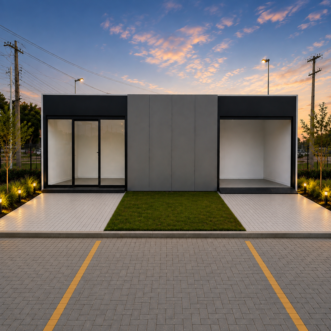 Loja Modular em Painel ISO - 30m²